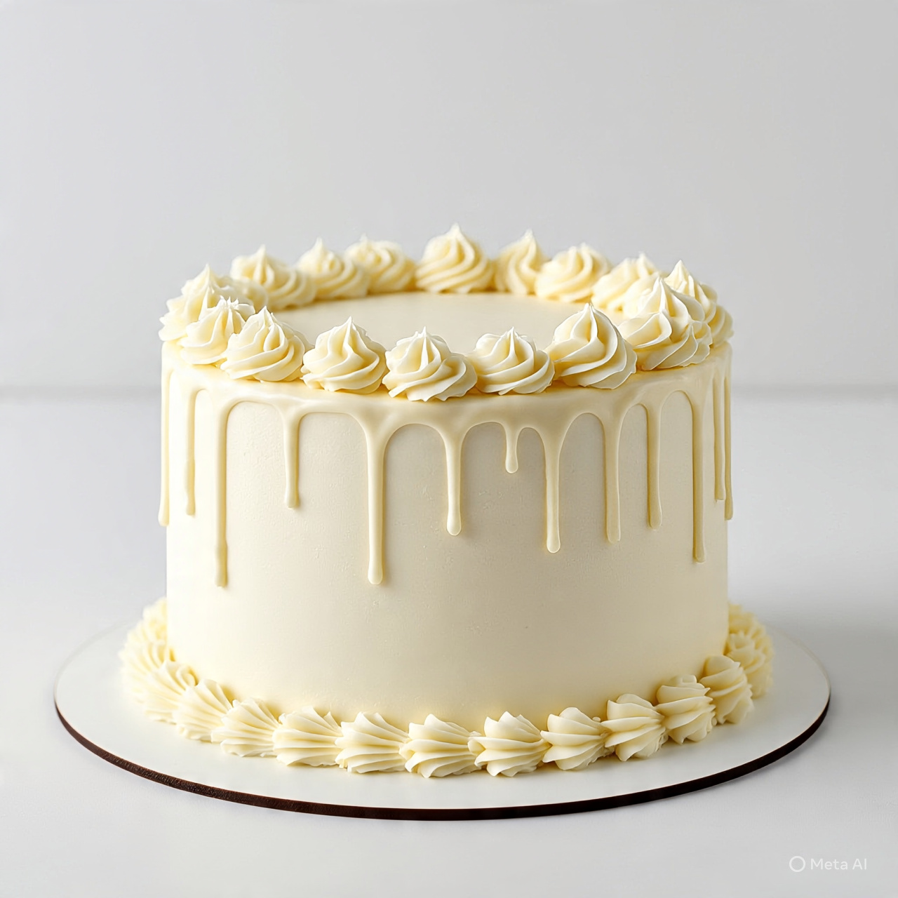 White Forest Cake
