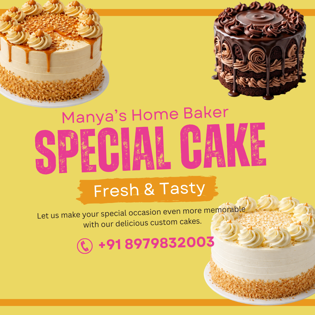 Delicious Cakes Banner